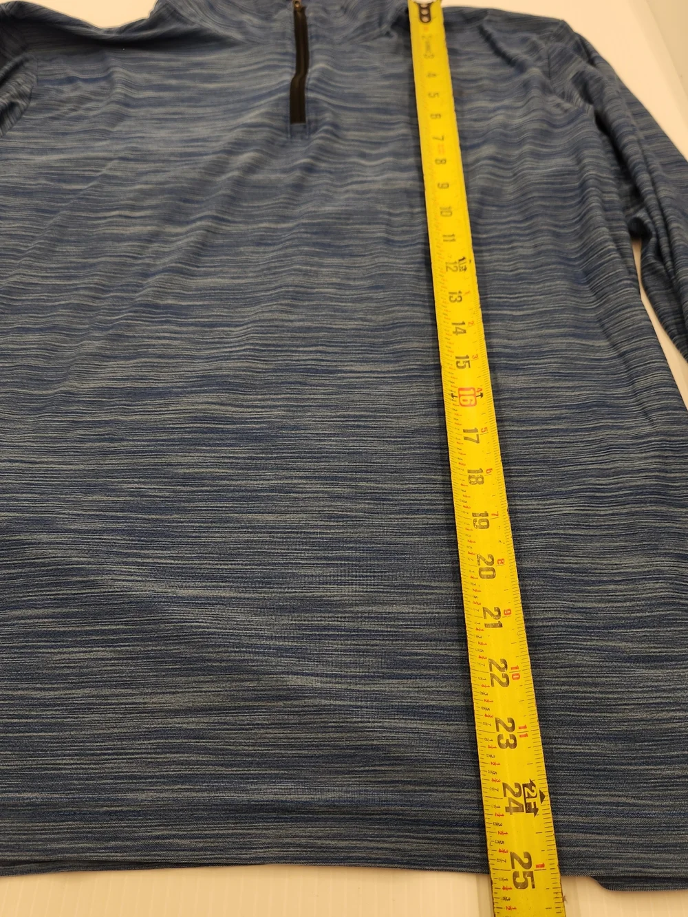 Nike Dri-FIT Men's Blue Quarter-Zip Pullover Sweater